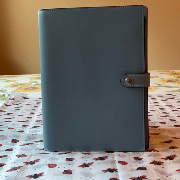 ๐ COACH LEATHER NOTEBOOK ๐ NWT ๐ - Picture 6 of 16